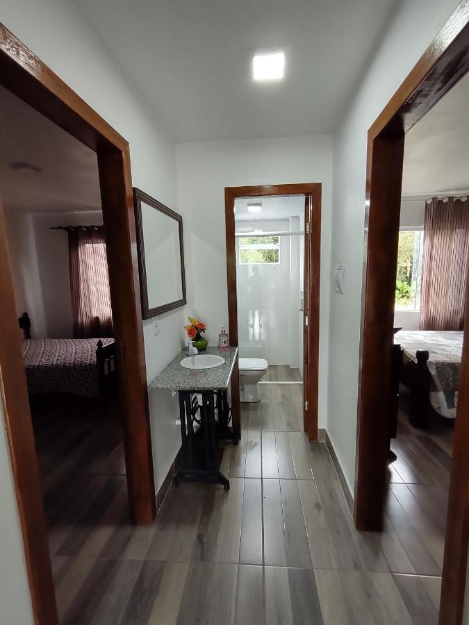Apartamento em chácara com piscina próximo de praias Sao Francisco do Sul Exterior foto